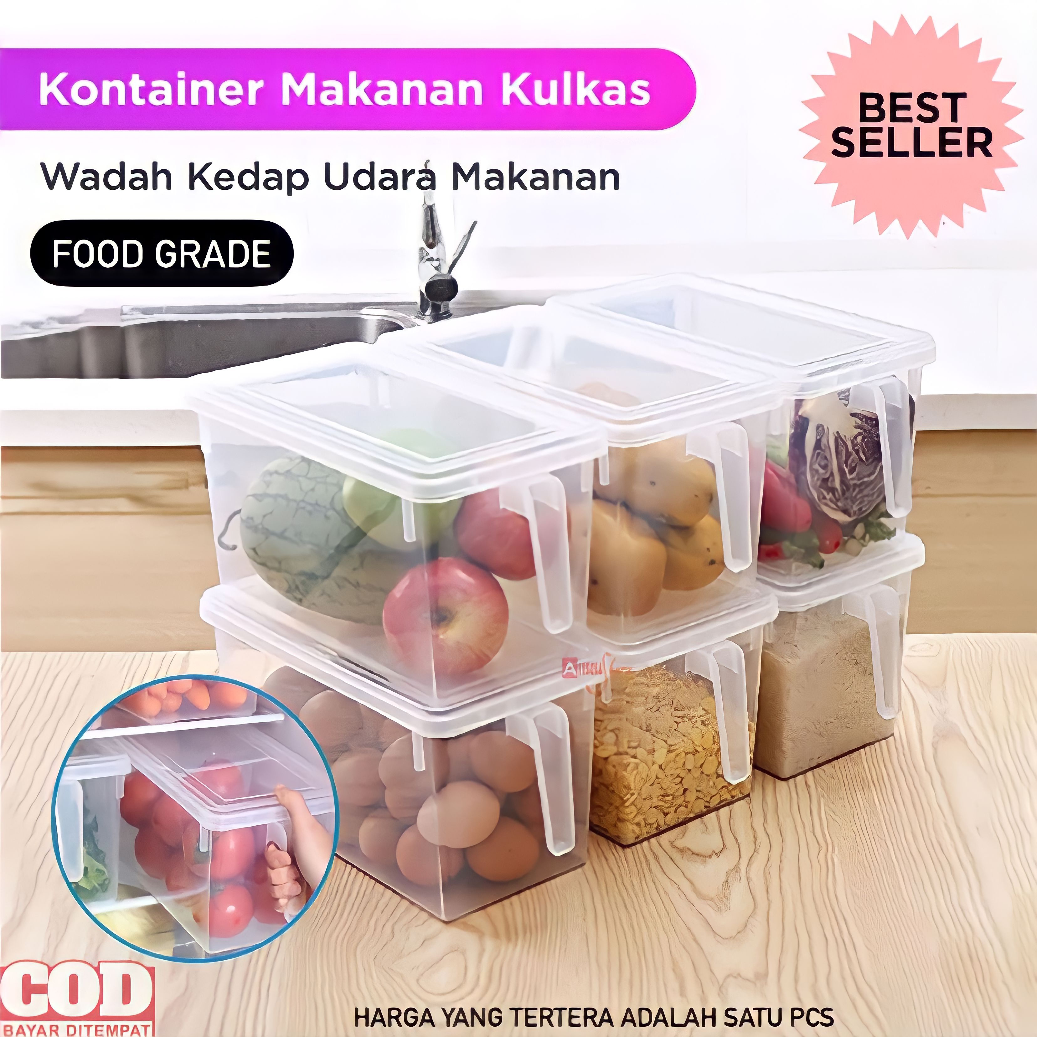 Kitchen Storage Food Box Container