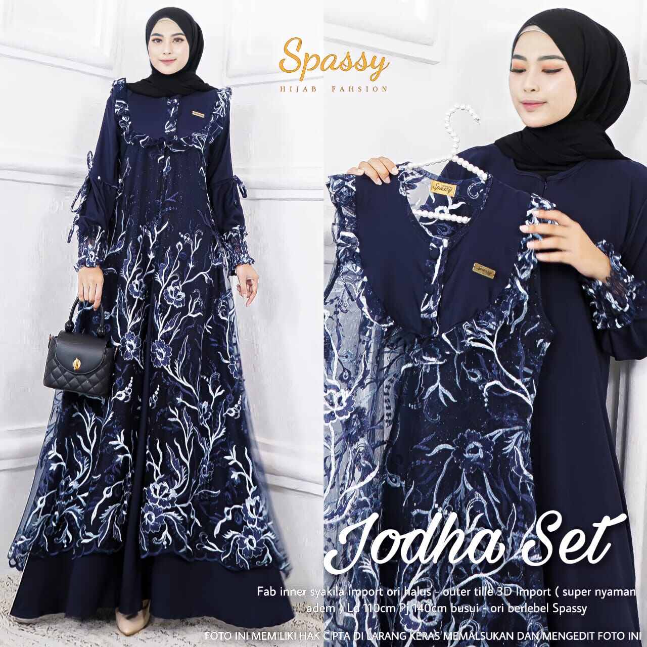 Latest Trendy Long Dress for Muslim Women