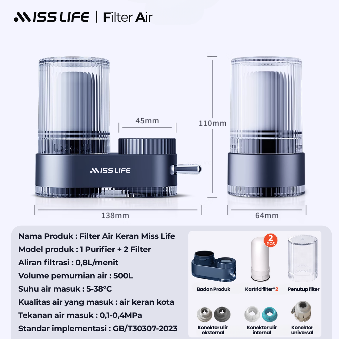 Miss Life Water Filter for Faucets