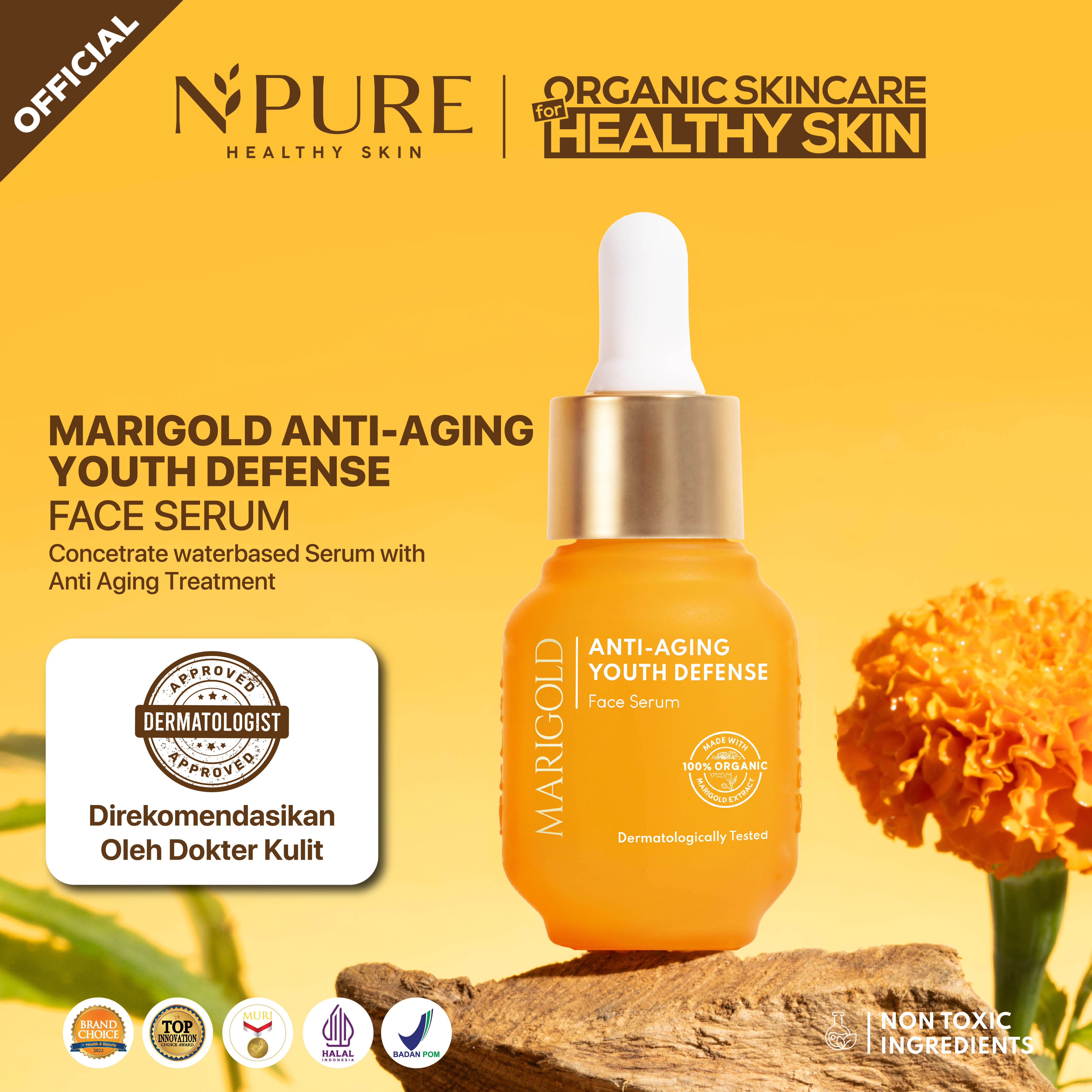 NPURE Marigold Anti-Aging Serum
