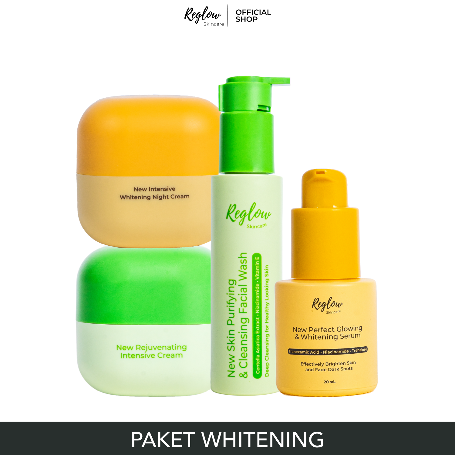 Reglow Whitening Skincare Package