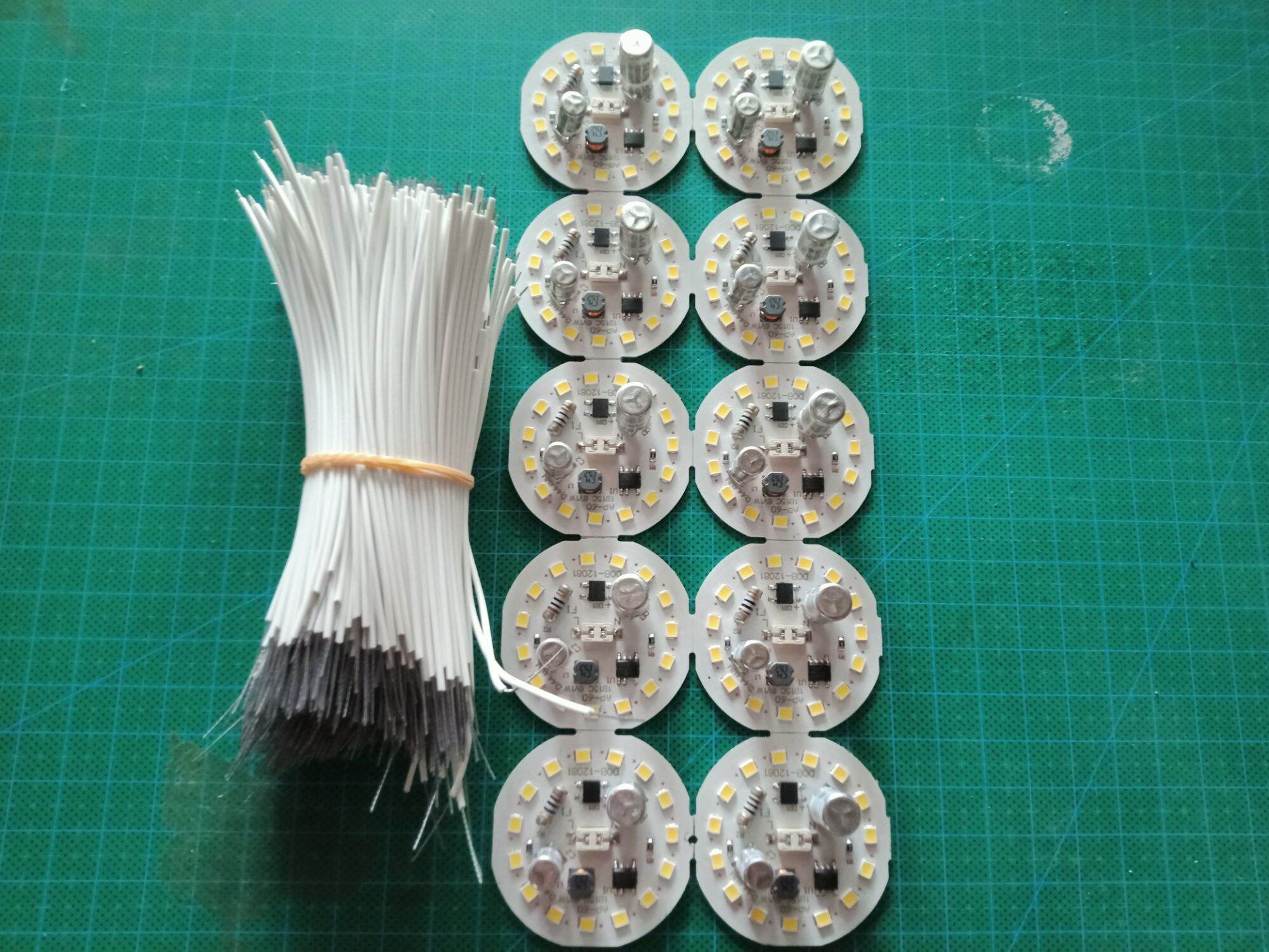 Set of 10 Bright LED 12W Bulbs