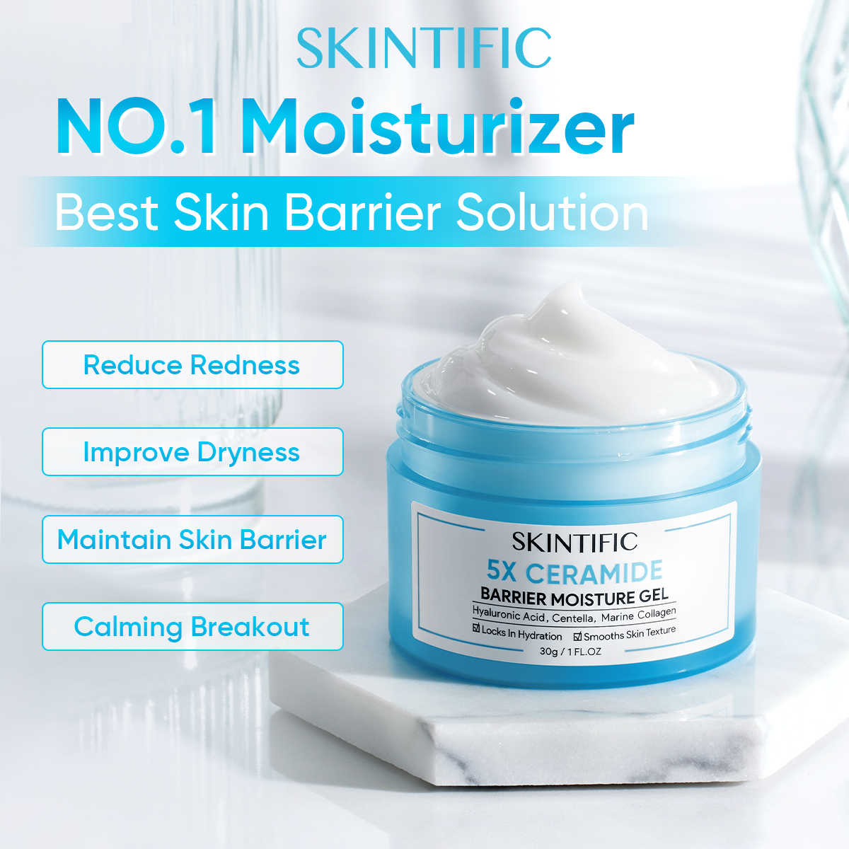 SKINTIFIC Moisturizer Collection Bundle