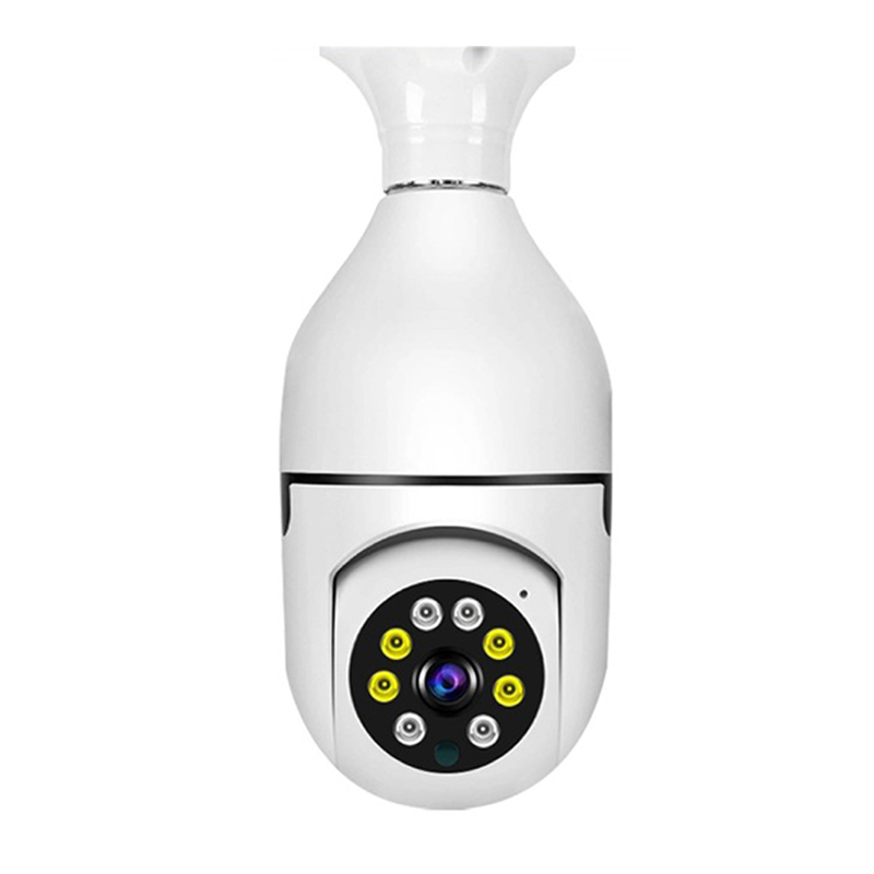 WiFi Connected CCTV Light Bulb Camera